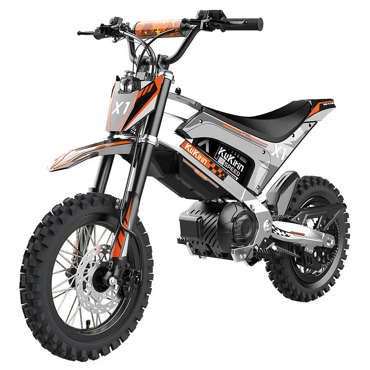 KuKirin X1 Mini Dirtbike - Schrägansicht vorne