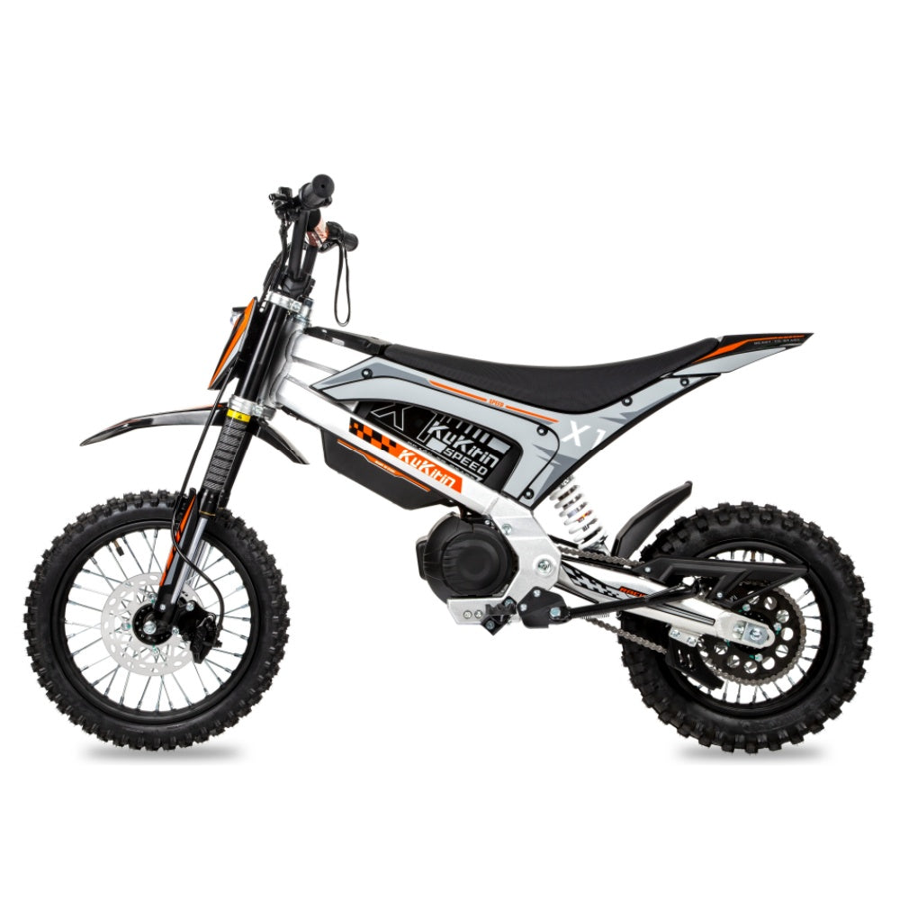 KuKirin X1 Mini Dirtbike - Seitenansicht weiss