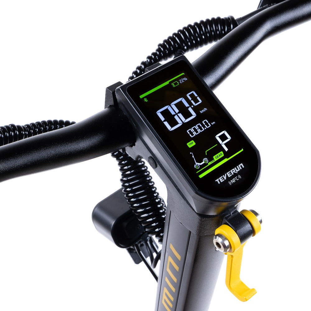 Teverun Blade Mini Ultra 60V 27Ah Akku, 1000W*2 Gelb