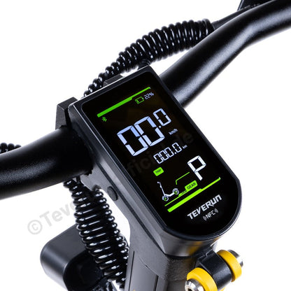 Teverun Blade Mini Ultra 60V 27Ah Akku, 1000W*2 Schwarz